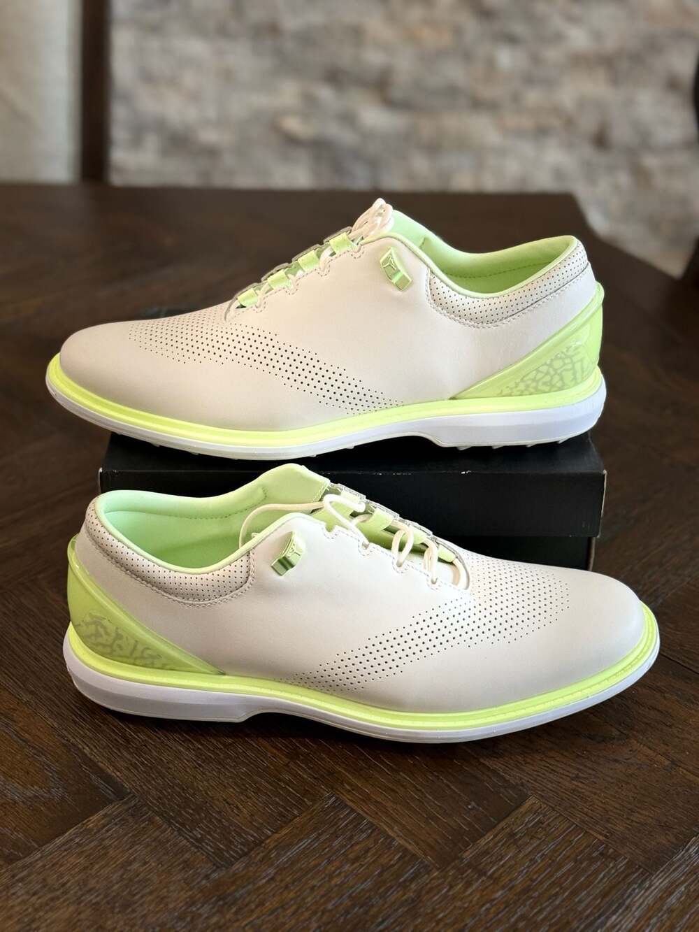 Nike Jordan ADG 4 Golf Shoes Cleats Barely Volt Men's Size 11 DM0103-003 new